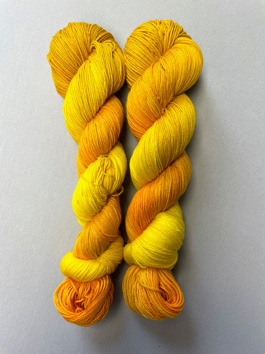 100g Golden Harvest - Hand-dyed Yarn