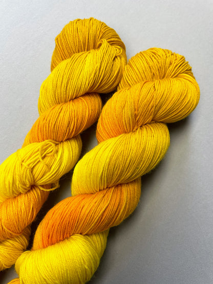 100g Golden Harvest - Hand-dyed Yarn