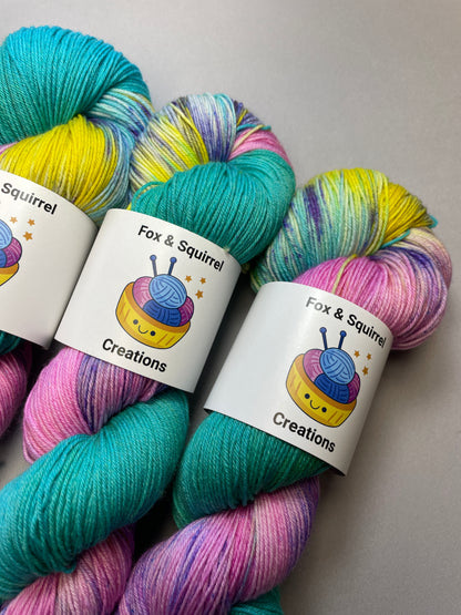 100g Ice Cream Parlour - Hand-dyed Yarn