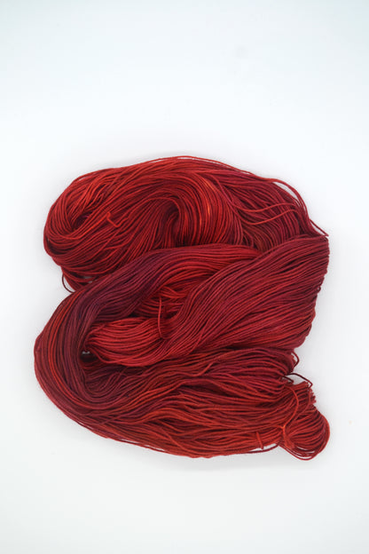 100g Sock Bordeaux Hand-dyed Yarn