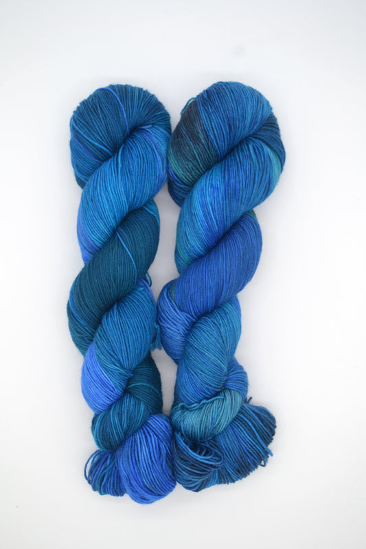 100g Sock Deep Dive Hand-dyed Yarn