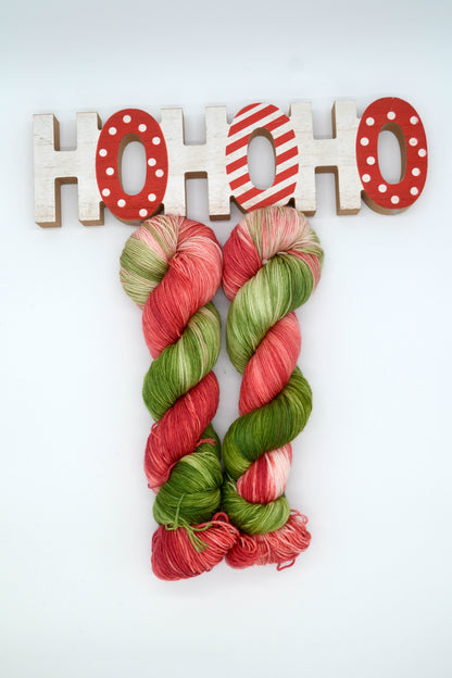 100g Sock Festive Hand-dyed Yarn