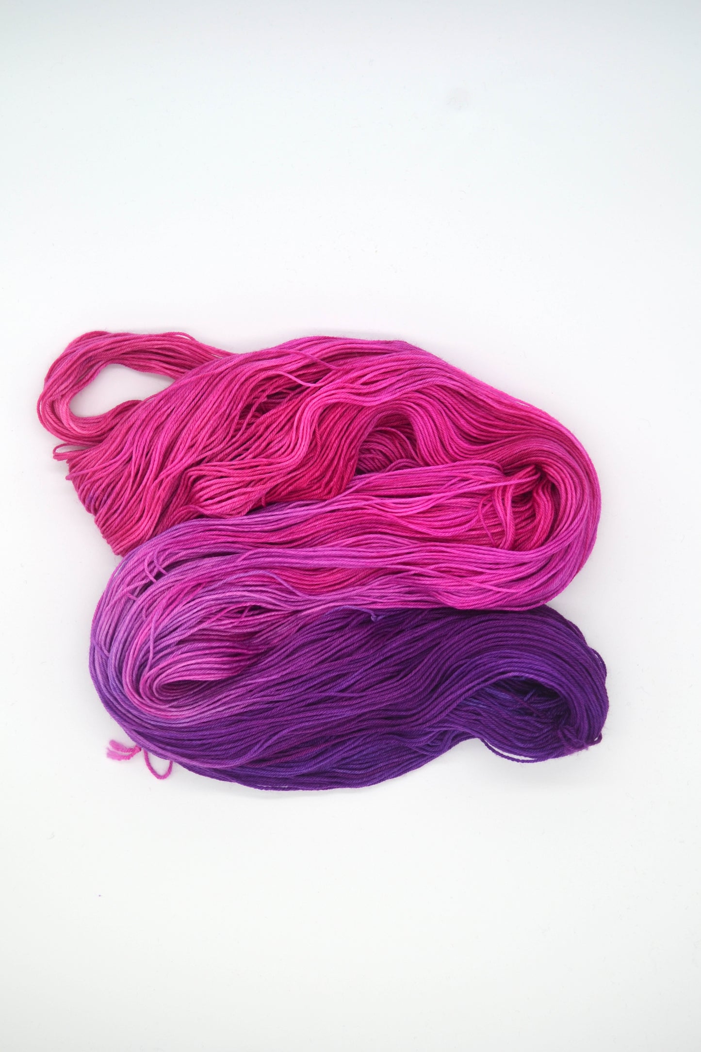 100g Sock Fuchsia Hand-dyed Yarn