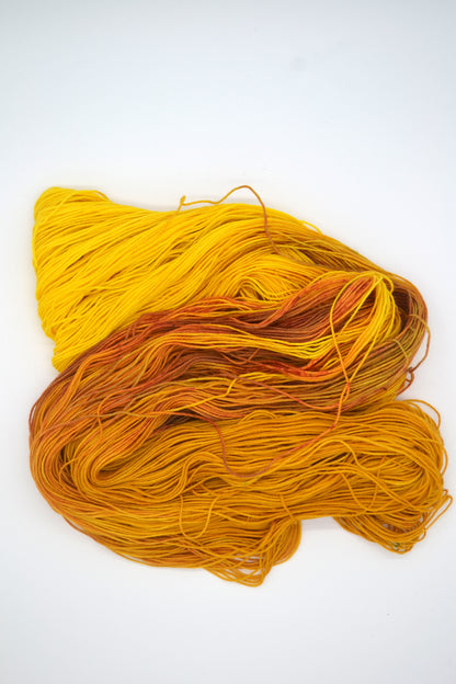 100g Sock Hot Honey Hand-dyed Yarn