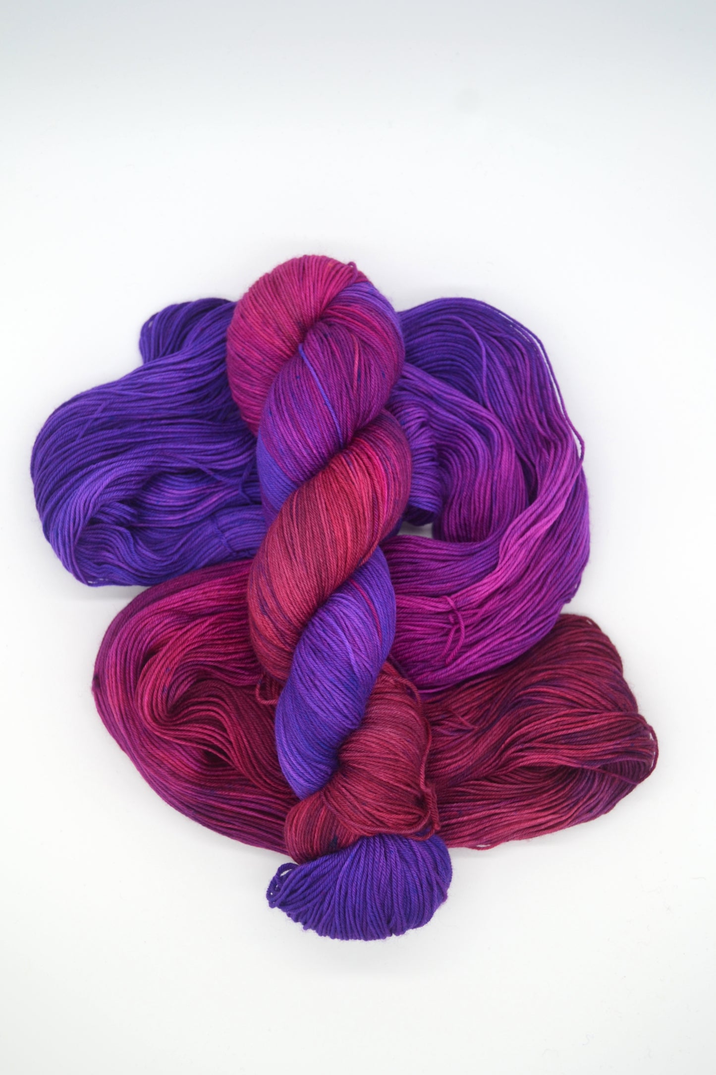 100g Sock Mulberry Hand-dyed Yarn