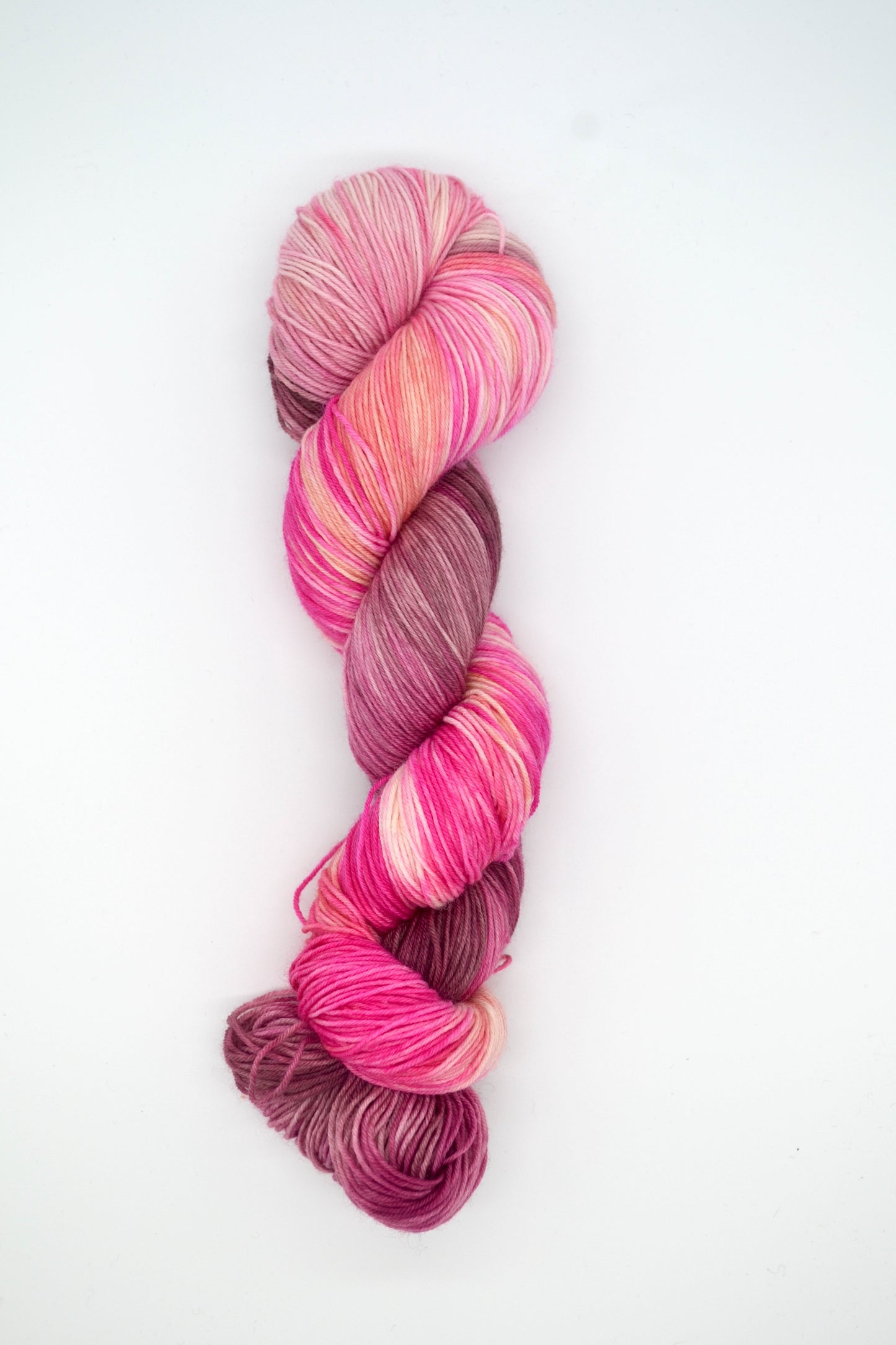 100g Sock Pink Pony Club Hand-dyed Yarn