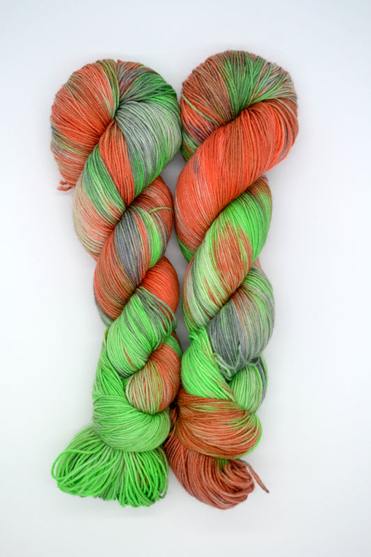 100g Sock Spooky Hand-dyed Yarn