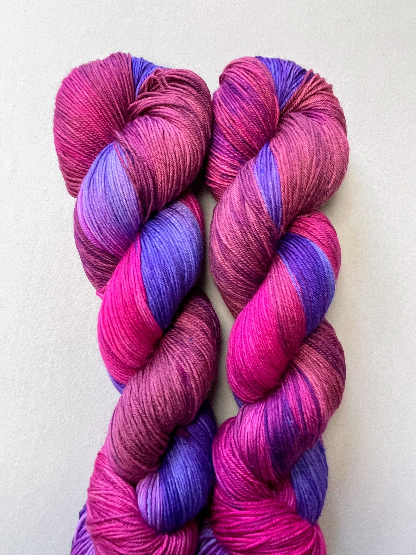 100g Plum Jam - Hand-dyed Yarn