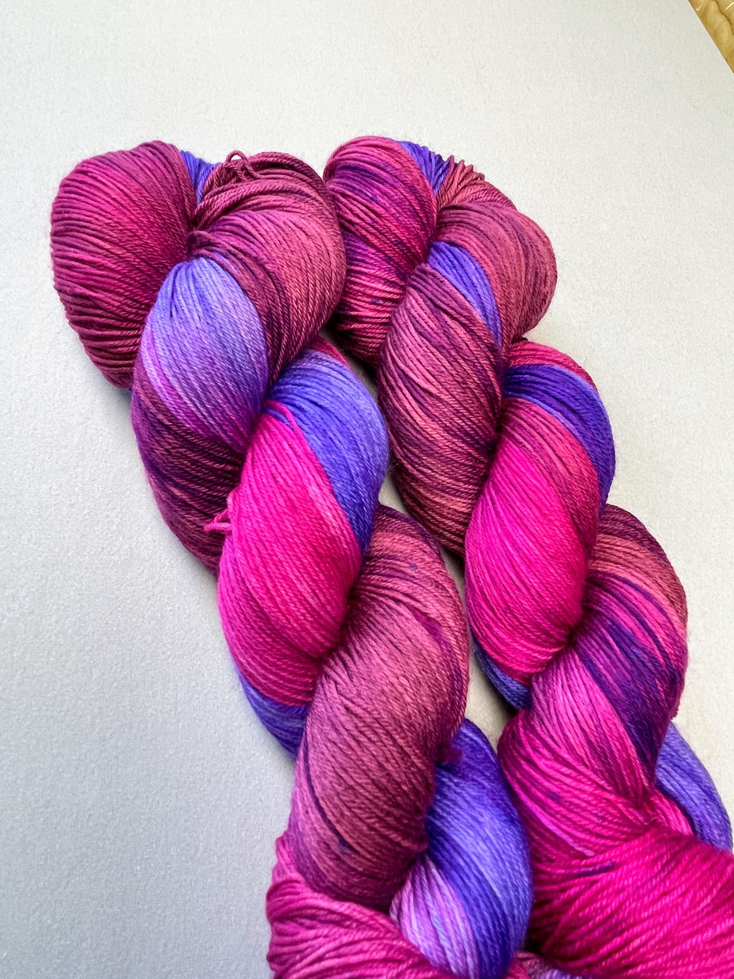 100g Plum Jam - Hand-dyed Yarn