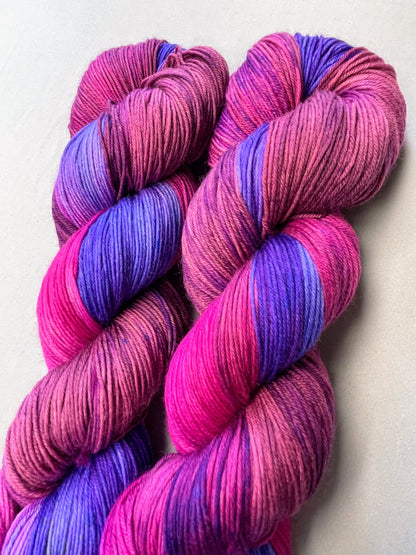 100g Plum Jam - Hand-dyed Yarn