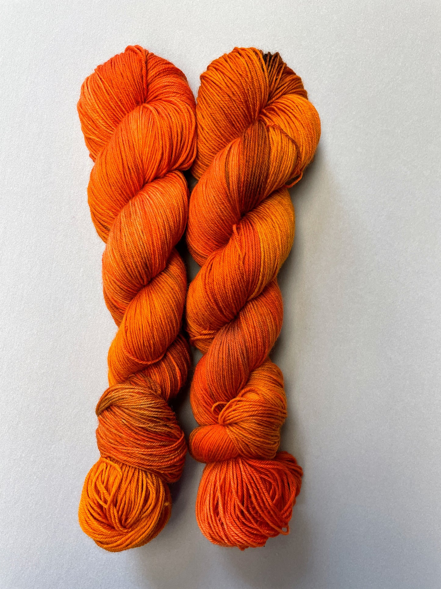 100g Warm Amber - Hand-dyed Yarn