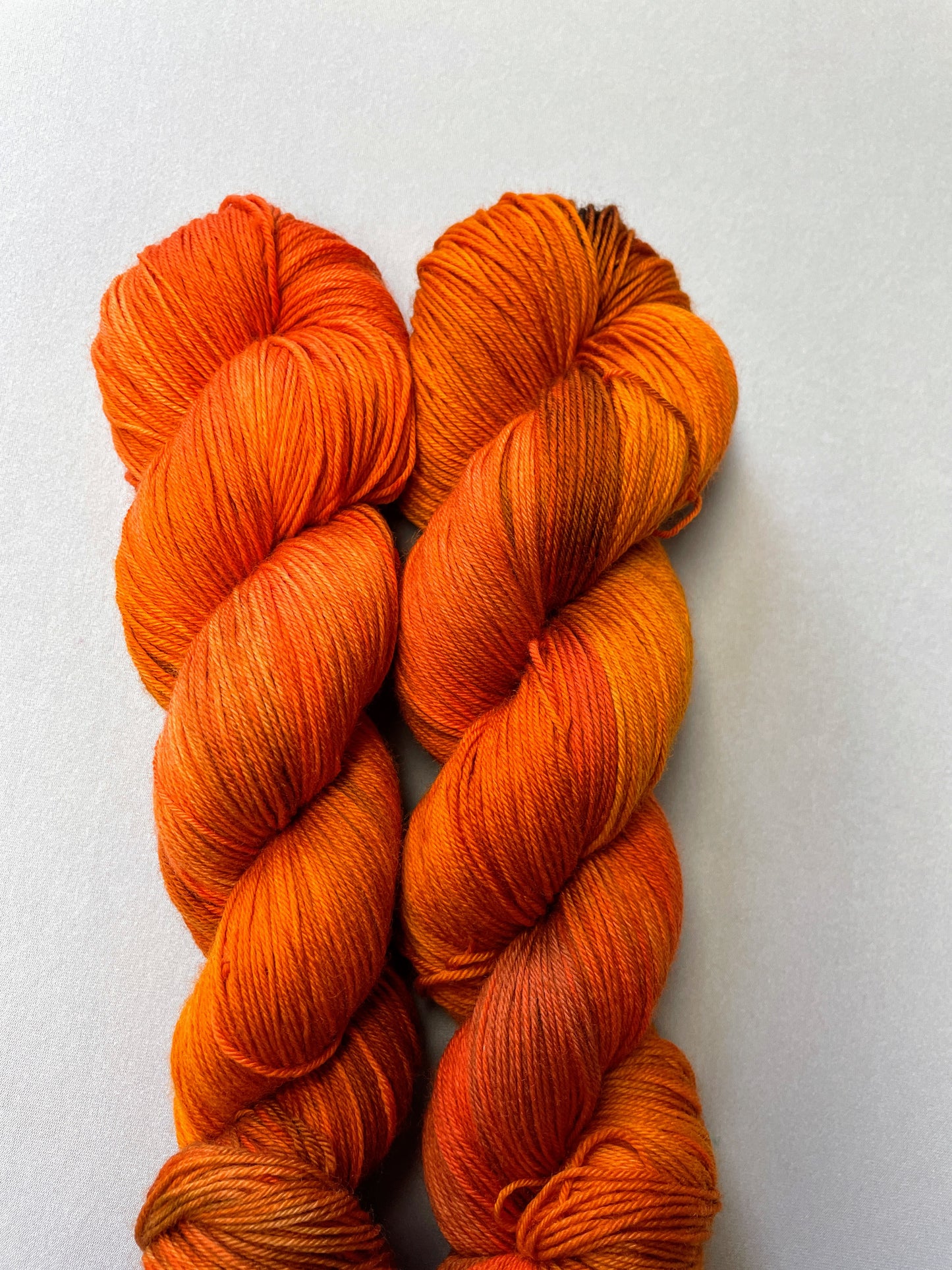 100g Warm Amber - Hand-dyed Yarn