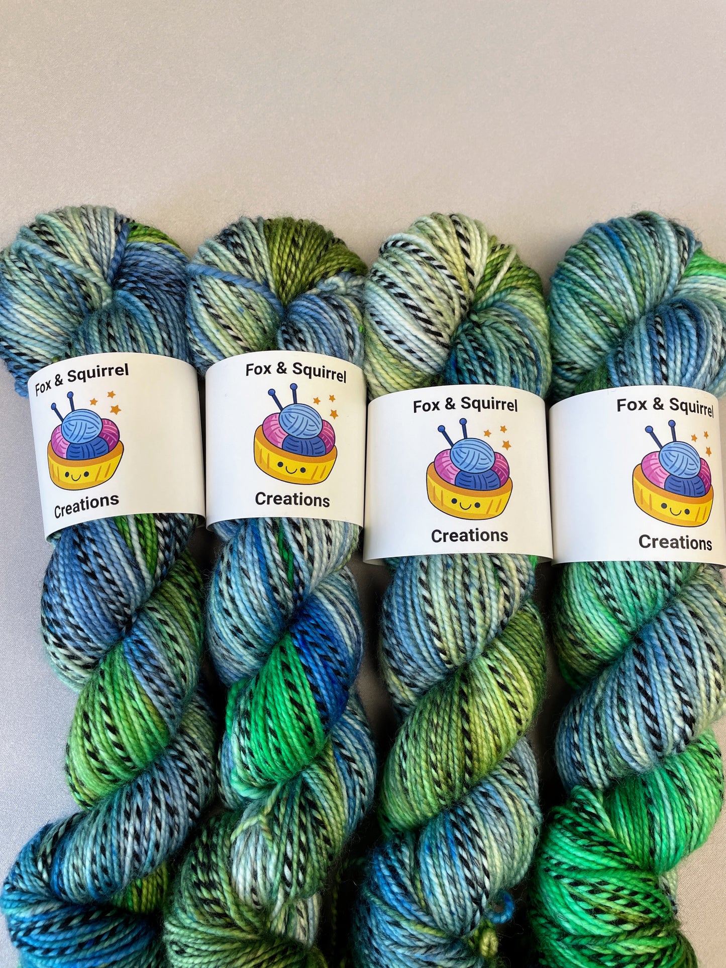 100g Coastal Headland - Hand-dyed Yarn