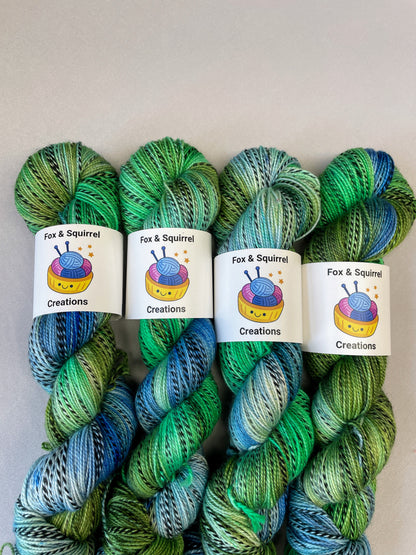 100g Coastal Headland - Hand-dyed Yarn