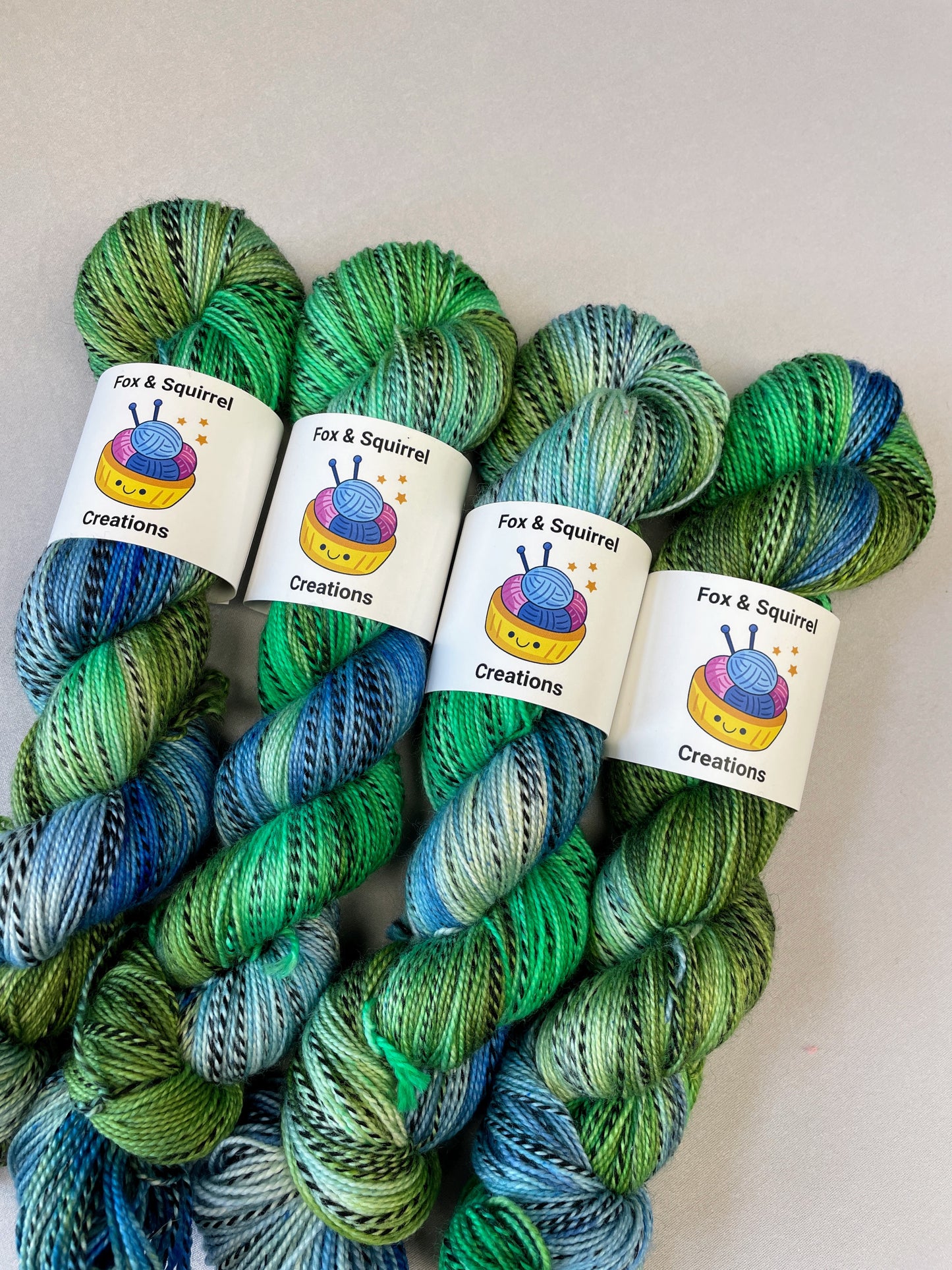 100g Coastal Headland - Hand-dyed Yarn