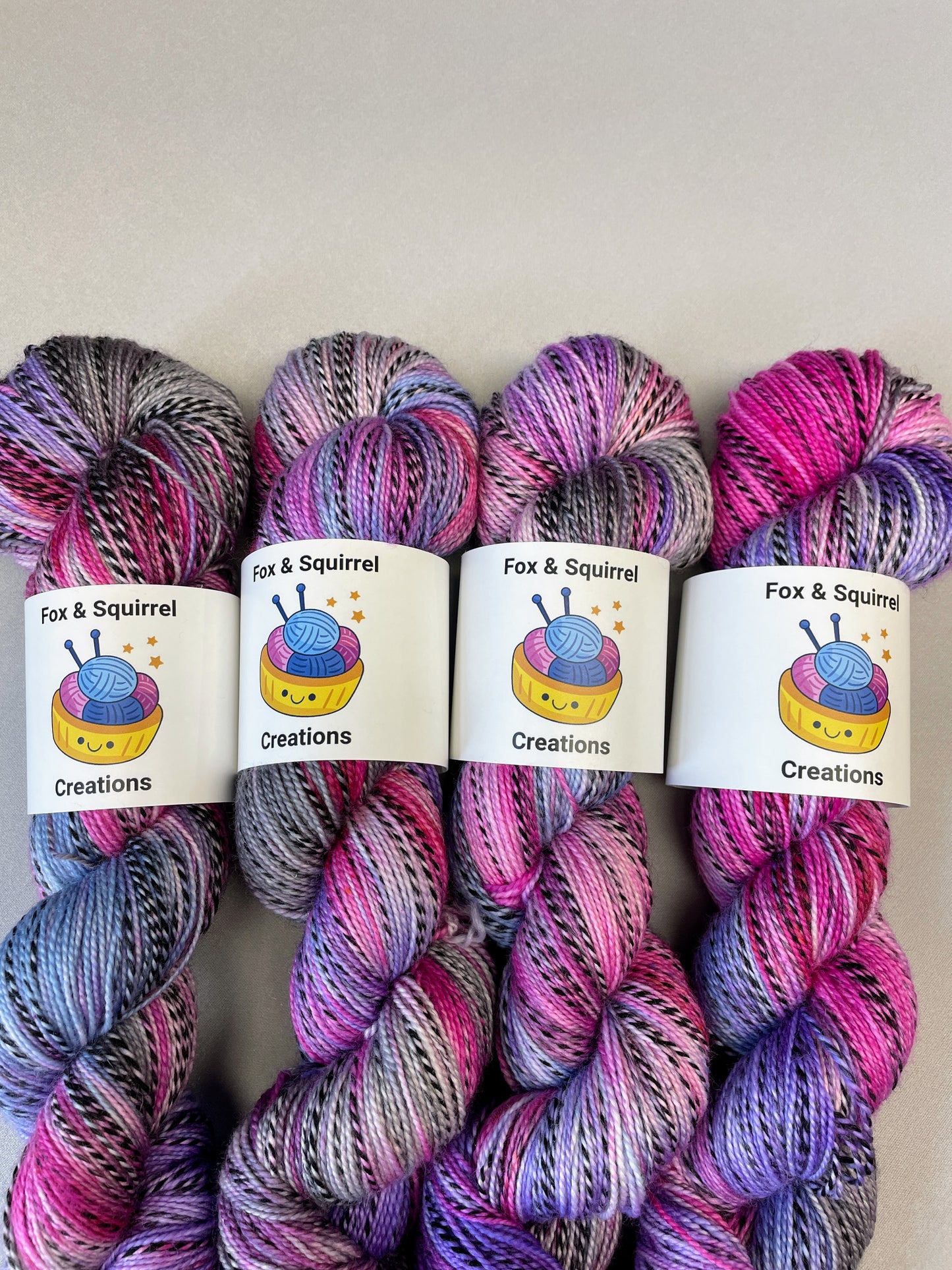 100g Cupcakes - Hand-dyed Yarn