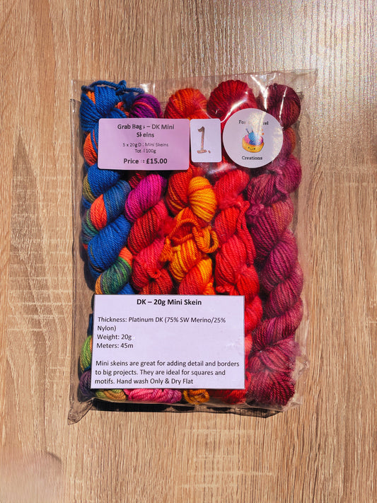 Grab Bag - 20g DK Yarn