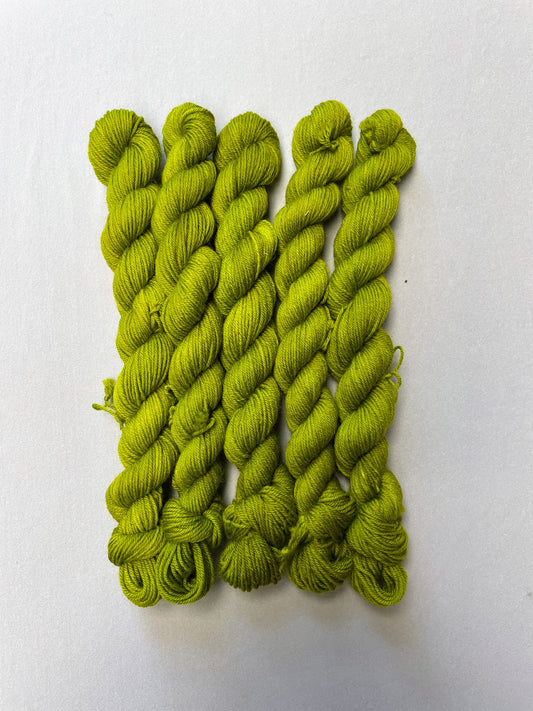 20g Olive Green (semi-solid) - Hand-dyed Yarn