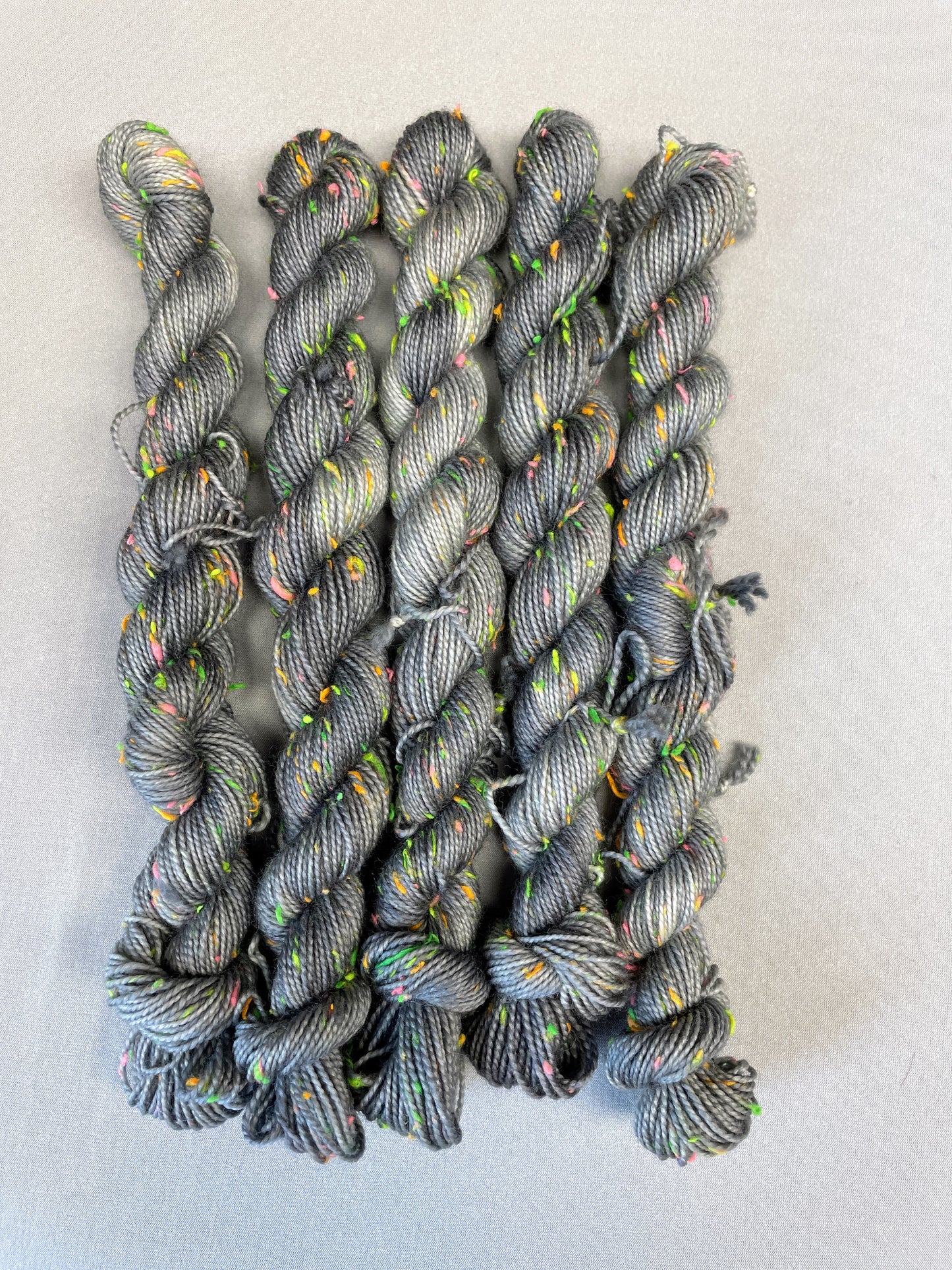 20g Grey (semi-solid) - Hand-dyed Yarn