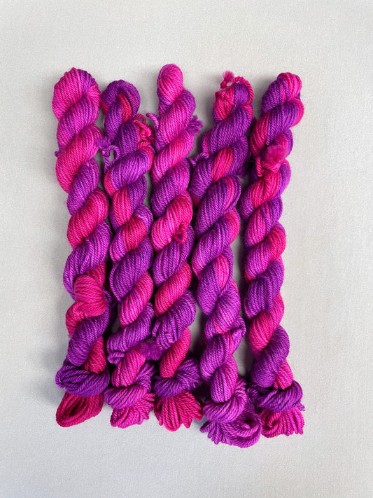 20g DK Raspberry Mist Mini Skein