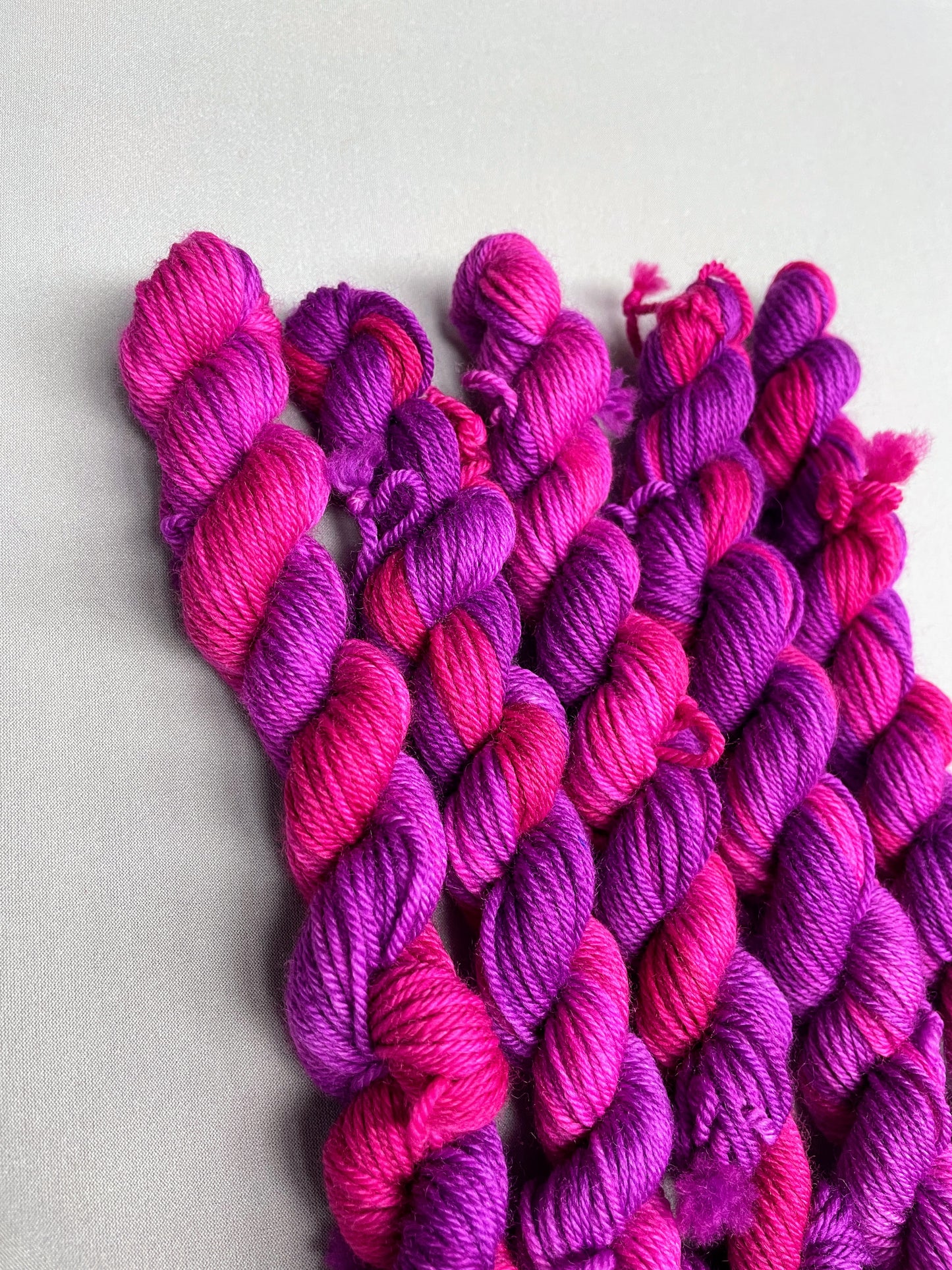 20g Raspberry Mist - Hand-dyed Yarn