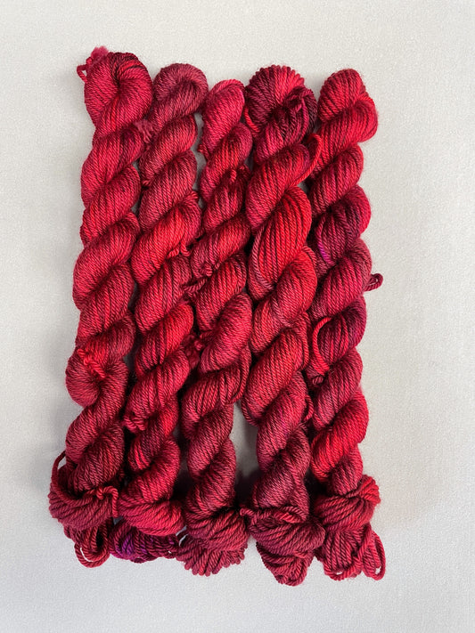 20g DK Rosy Claret Mini Skein