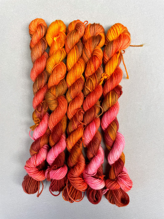 20g Apricot Delight - Hand-dyed Yarn