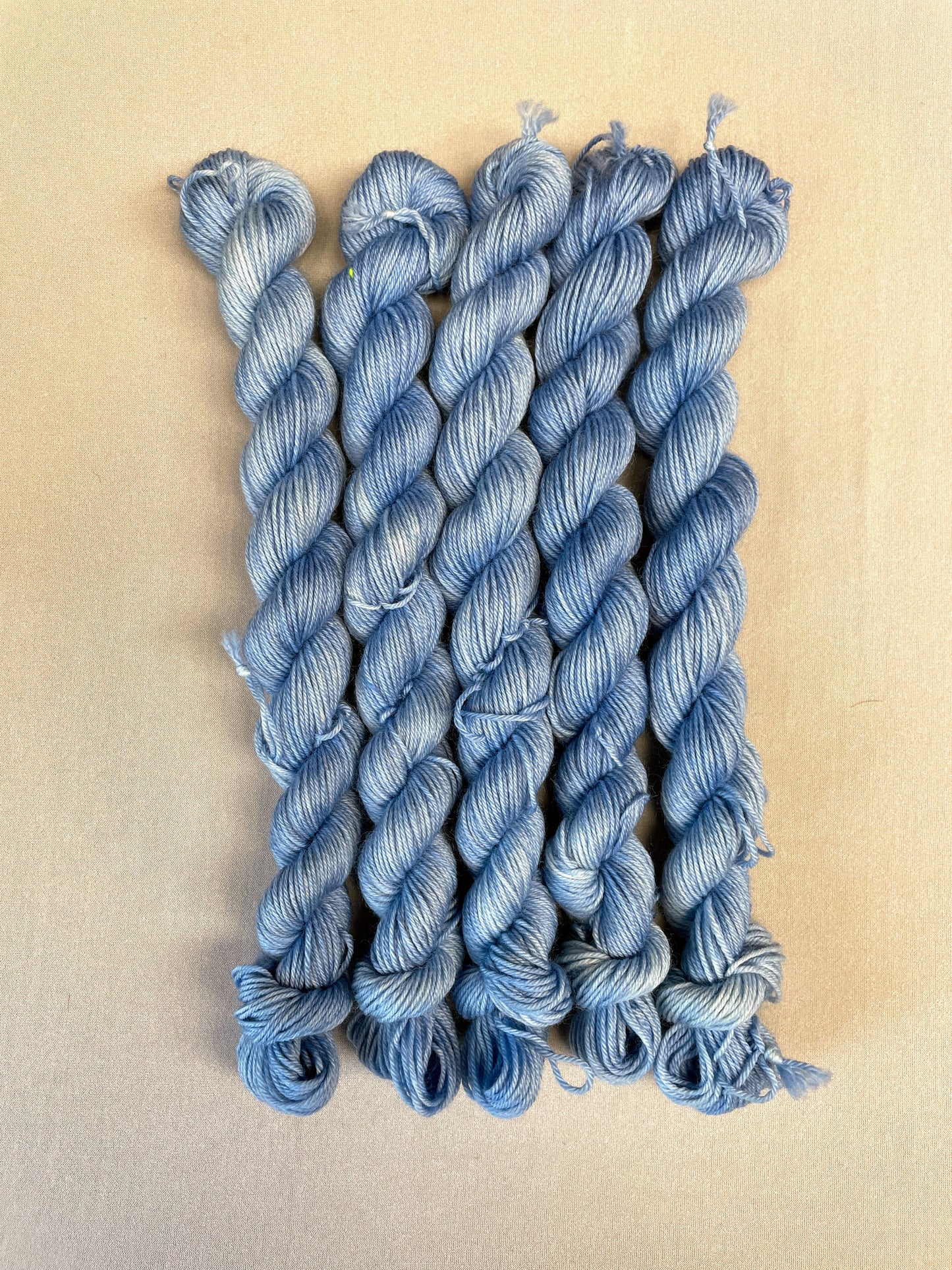 20g Baby Blue (semi-solid) - Hand-dyed Yarn