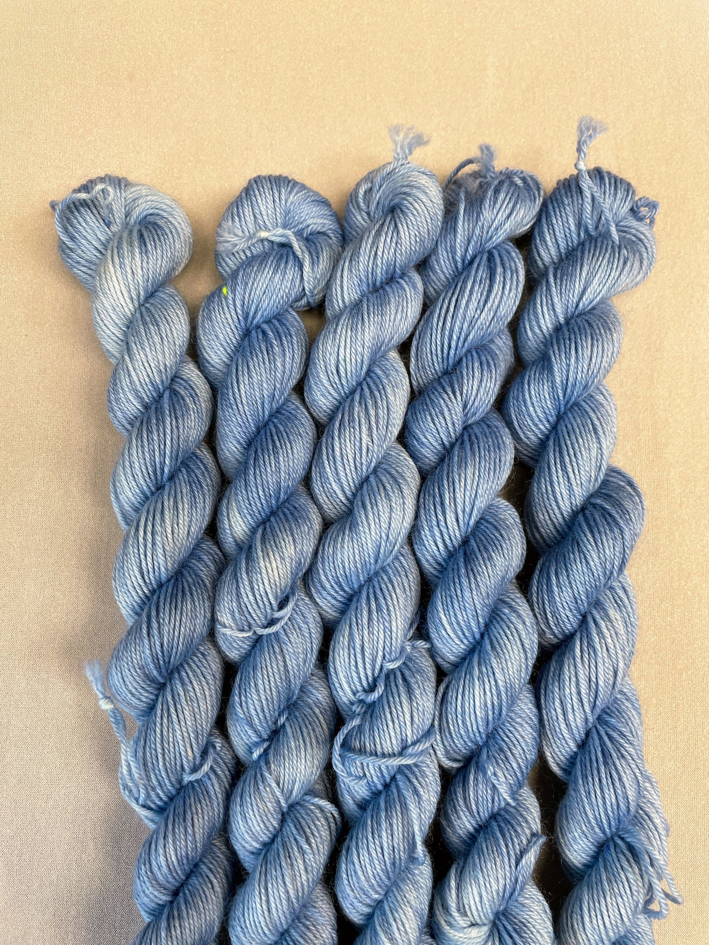 20g Baby Blue (semi-solid) - Hand-dyed Yarn