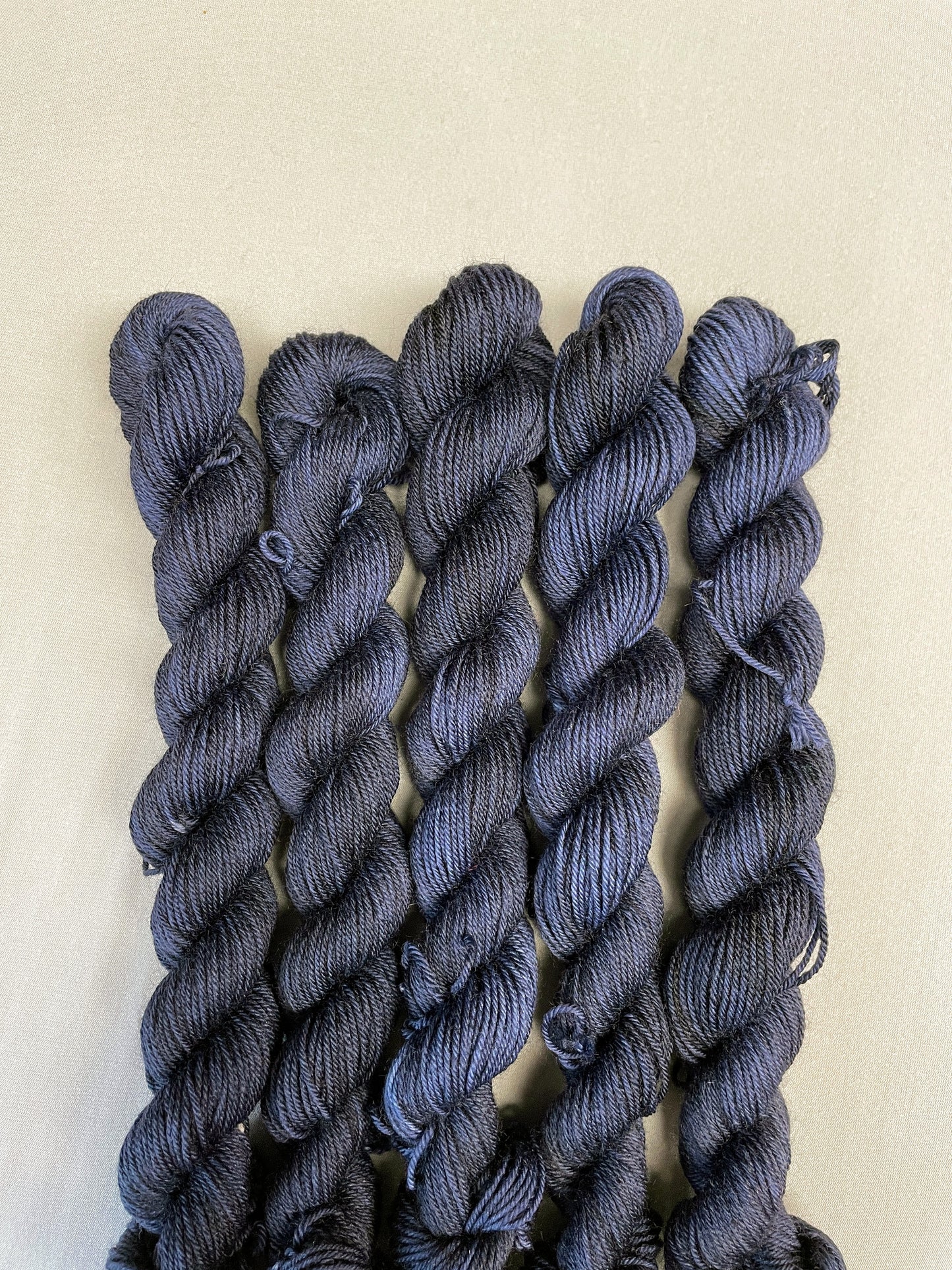 20g Blue Steel (semi-solid) - Hand-dyed Yarn