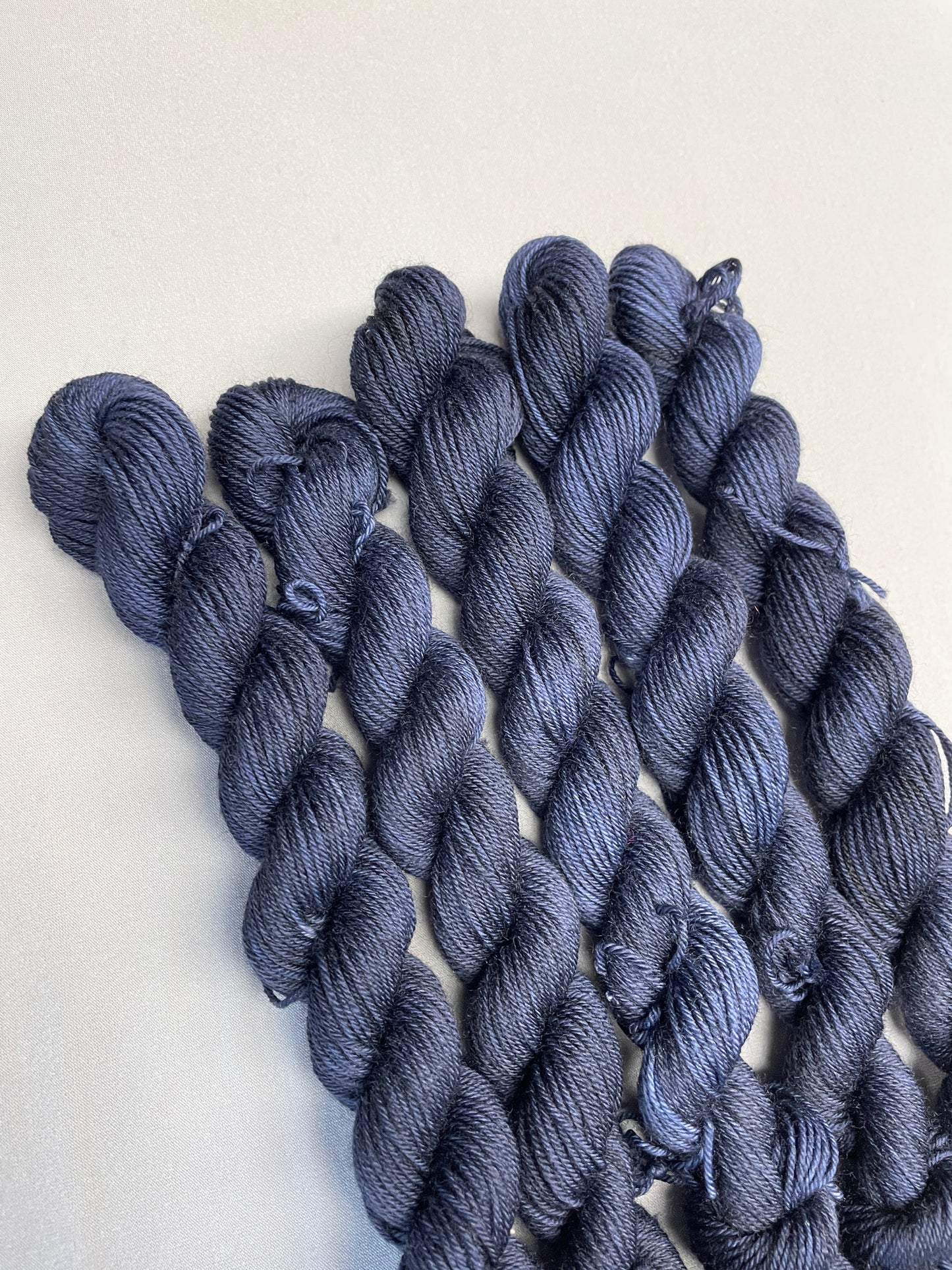 20g Blue Steel (semi-solid) - Hand-dyed Yarn