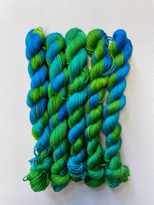 20g Emerald Falls - Hand-dyed Yarn