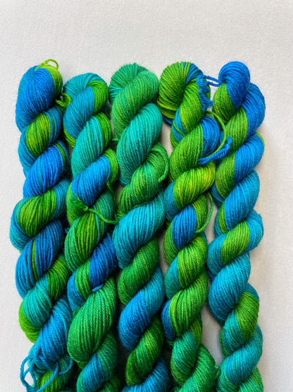 20g Emerald Falls - Hand-dyed Yarn