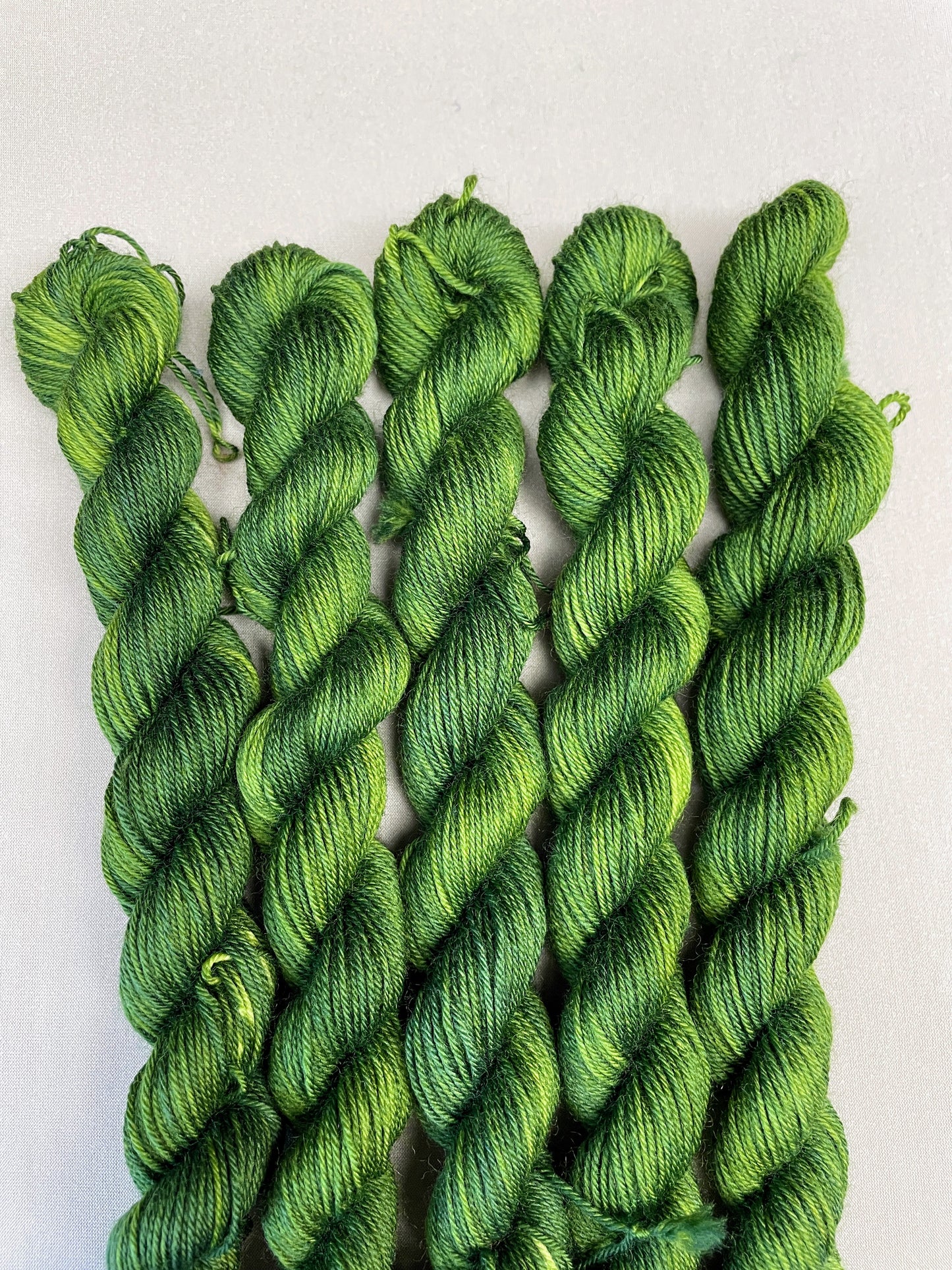 20g Moss Green (semi-solid) - Hand-dyed Yarn