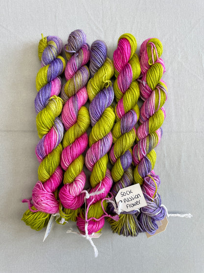 20g Passion Flower - Hand-dyed Yarn