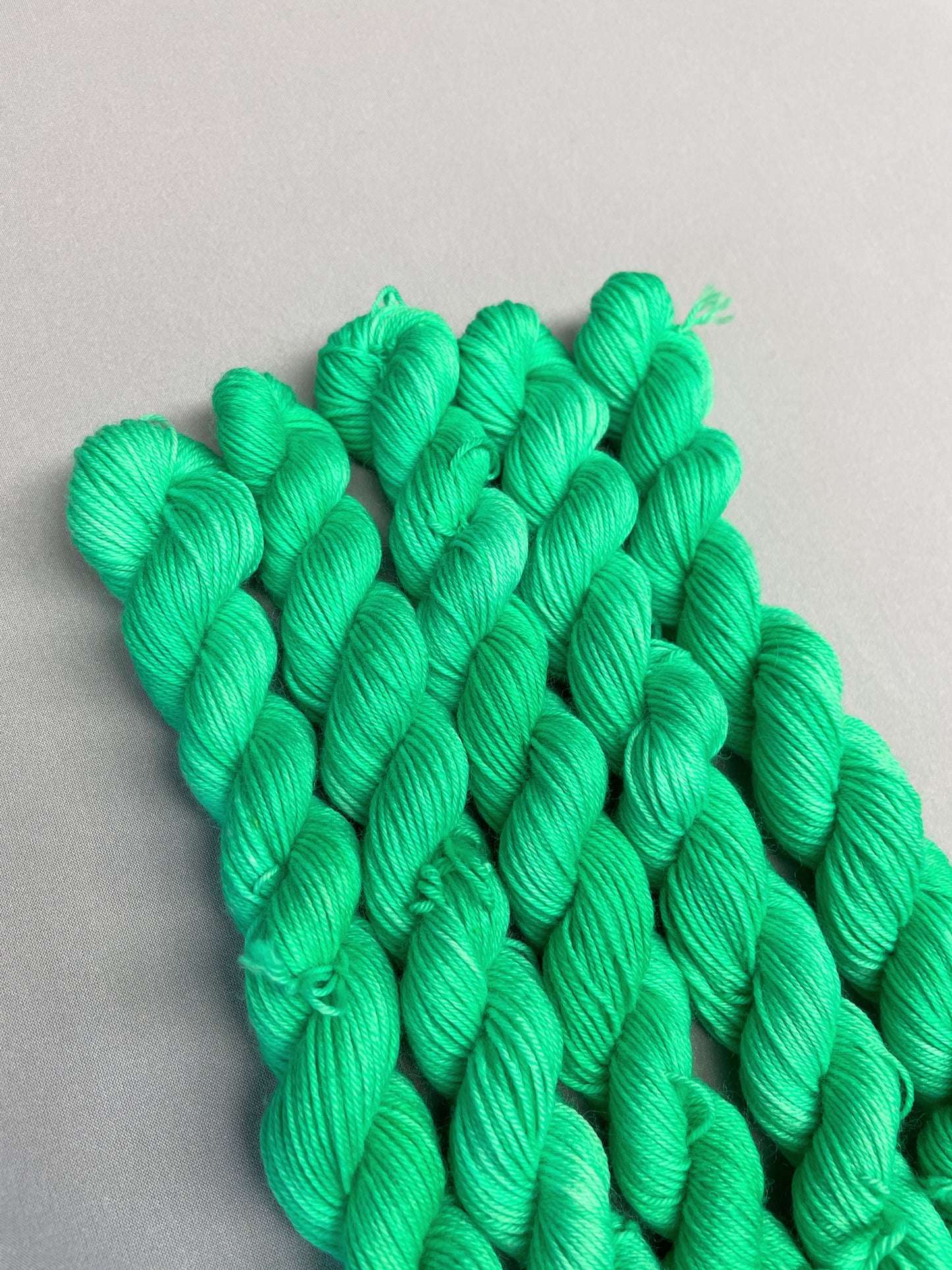 20g Peppermint (semi-solid) - Hand-dyed Yarn