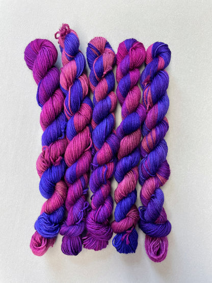 20g Plum Jam - Hand-dyed Yarn