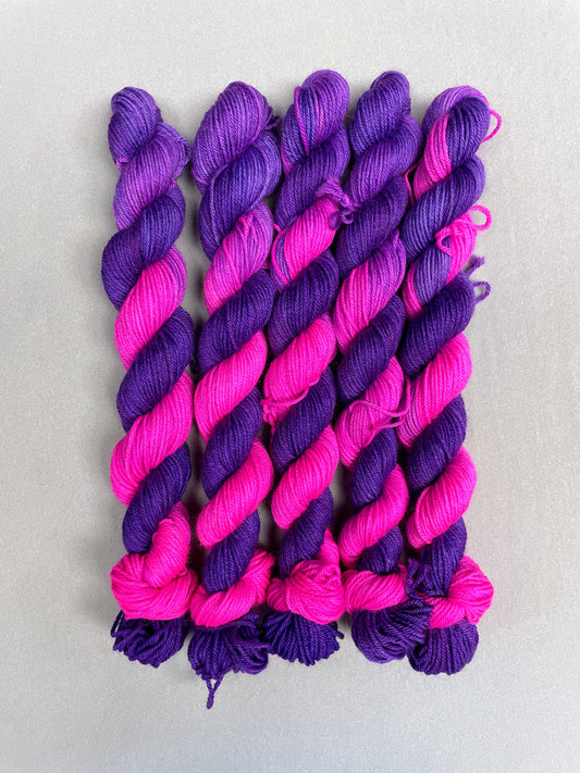 20g Purple Fizz - Hand-dyed Yarn
