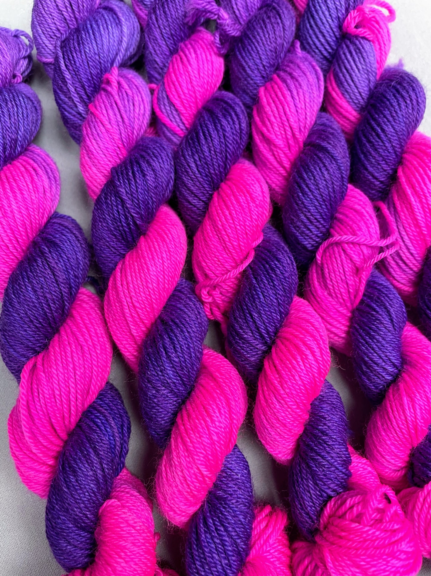20g Purple Fizz - Hand-dyed Yarn