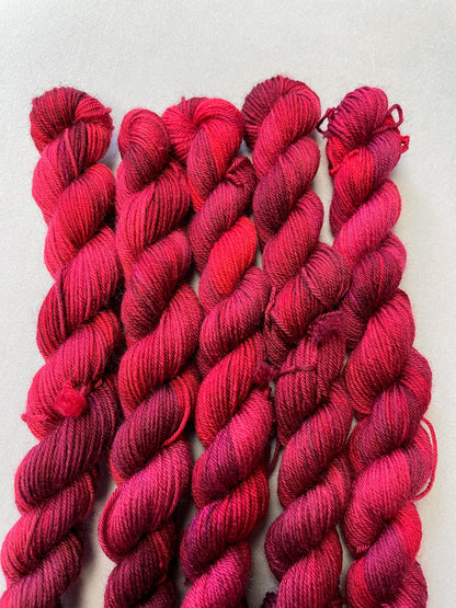 20g Rosy Claret - Hand-dyed Yarn