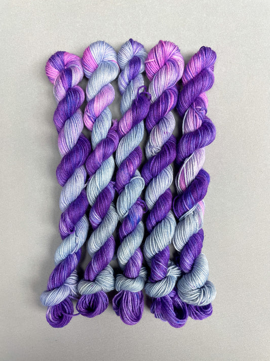 20g Silver Skies - Hand-dyed Yarn