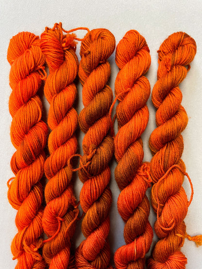 20g Warm Amber - Hand-dyed Yarn