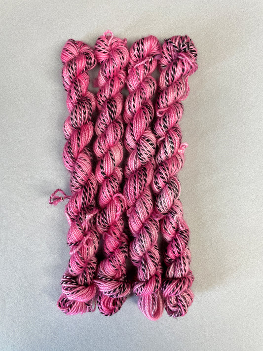 20g Sock Zebra Candyfloss Mini Skein
