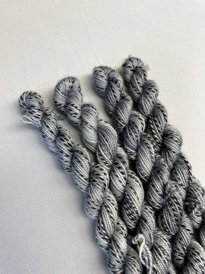 20g Grey (semi-solid) - Hand-dyed Yarn