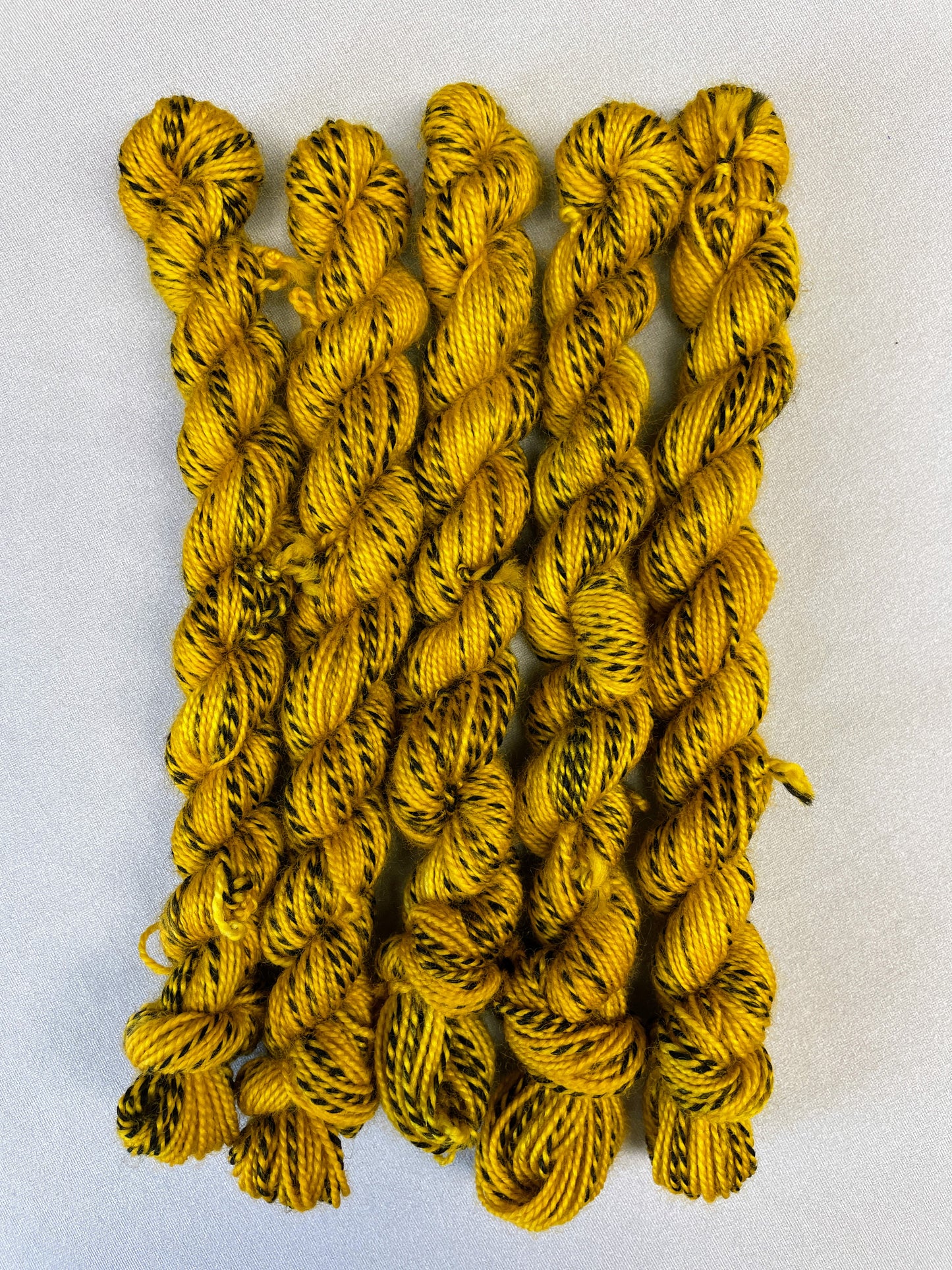 20g Mustard (semi-solid) - Hand-dyed Yarn