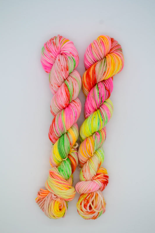 50g DK Popping Candy Hand-dyed Yarn