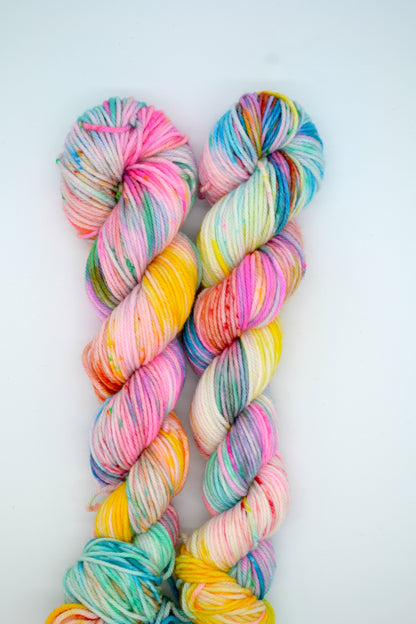 50g DK Funfetti Hand-dyed Yarn
