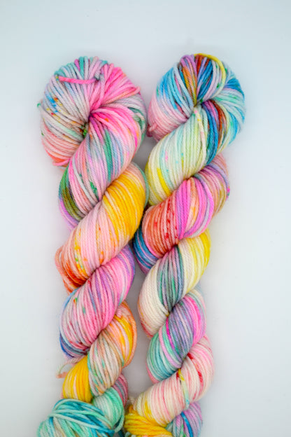 50g DK Funfetti Hand-dyed Yarn