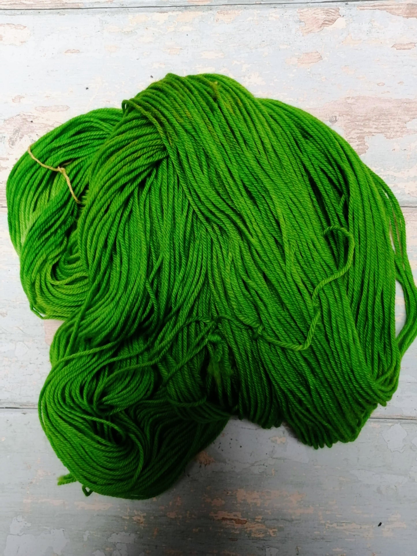 Sock - Kelly Green 100g Hand-dyed Yarn