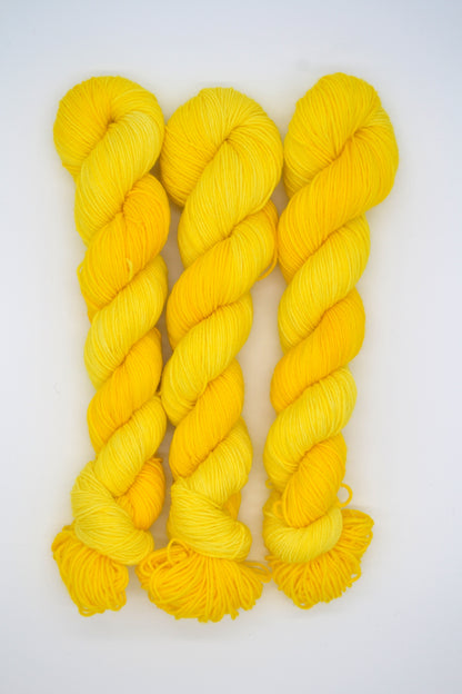 50g Sock Buttercup Hand-dyed Yarn